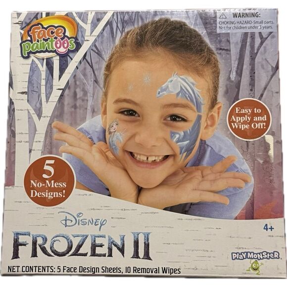 Disney Frozen Il Paintoos by Play Monster Easy Apply & Wipe Off - Picture 1 of 7